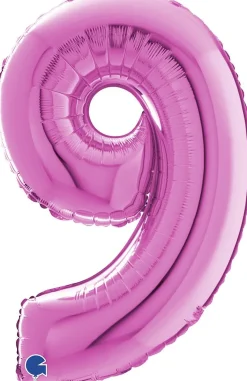 NUMEROFOLIO 9 PINKKI 70 CM