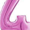 NUMEROFOLIO 4 PINKKI 70 CM