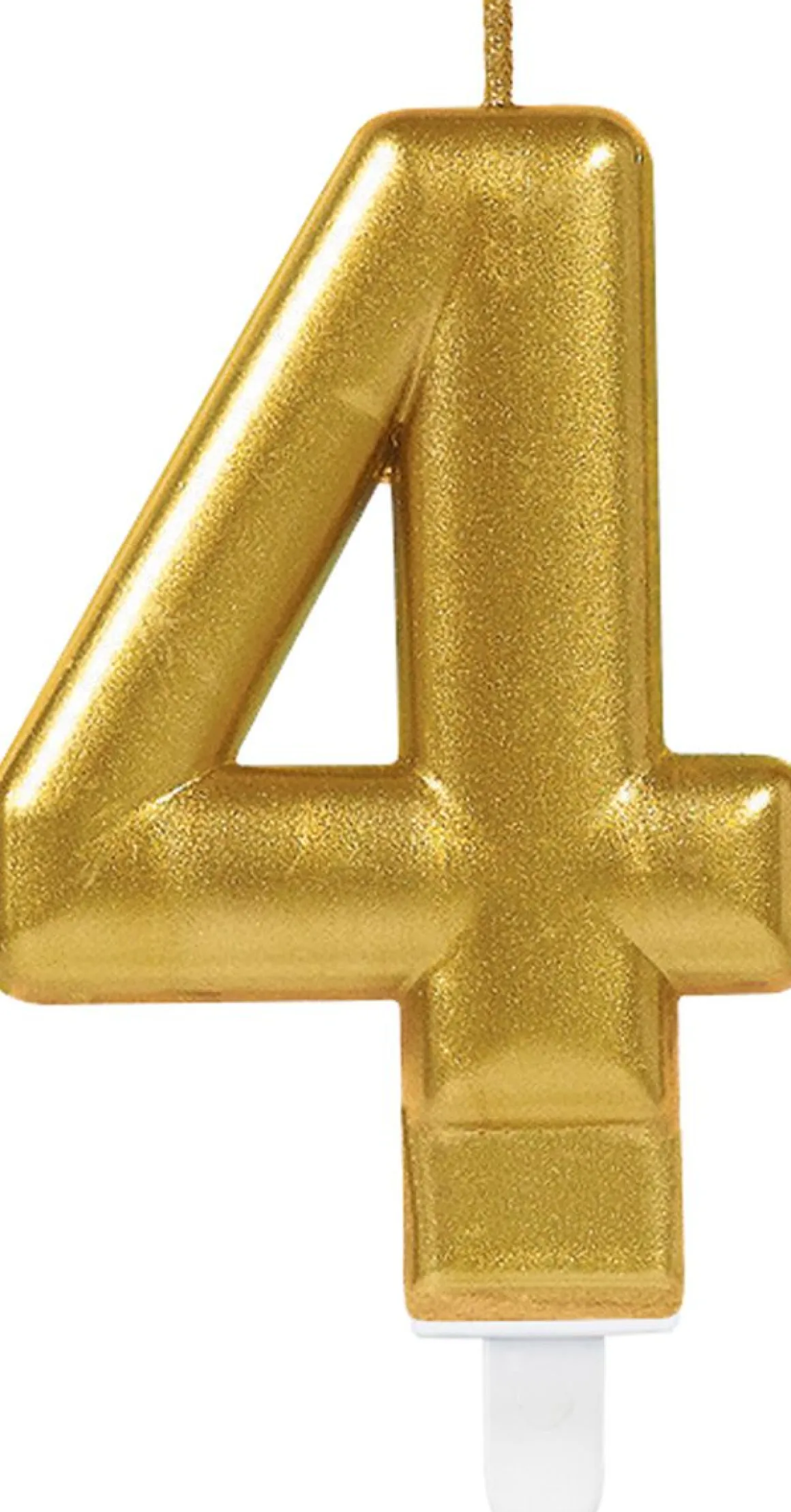 NUMEROKYNTTILÄ 5 KULLANVÄRINEN