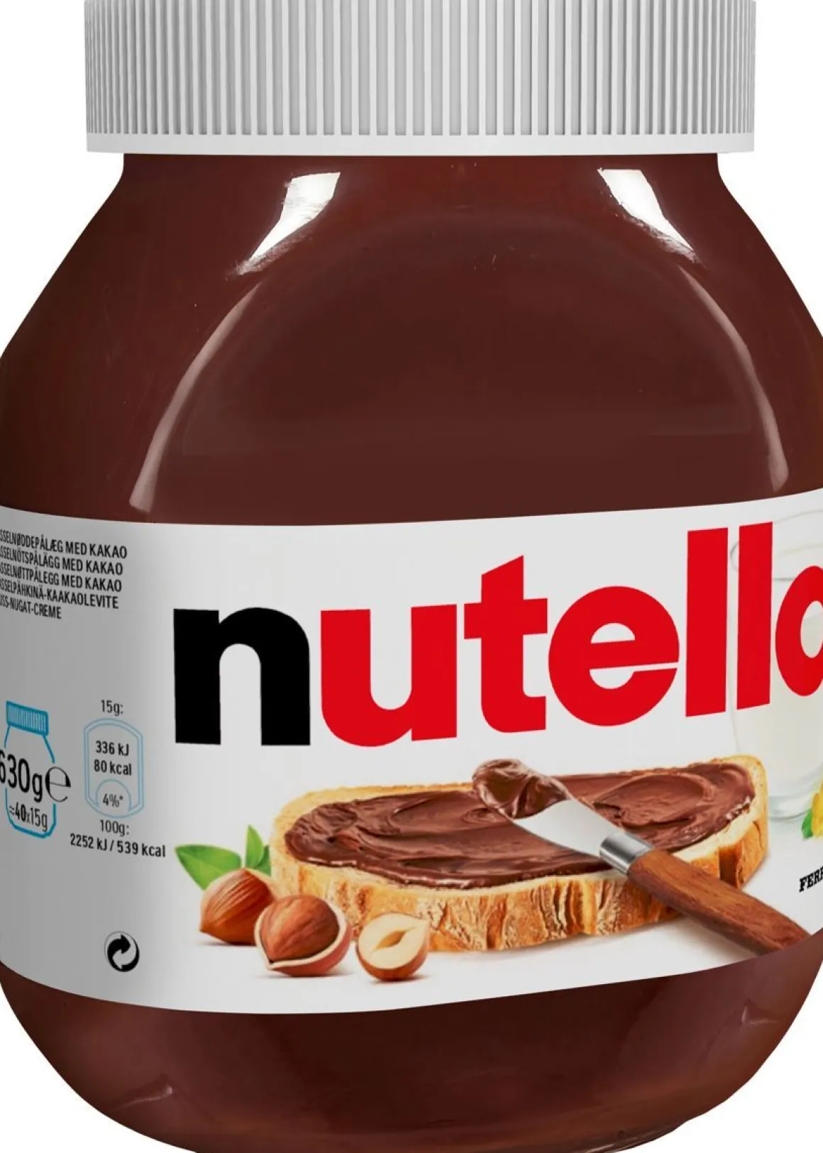 NUTELLA LEVITE KEKSILEIMASIMELLA 630 G