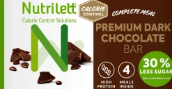 NUTRILETT ATERIANK. PREMIUM DARK CHOCOLATE 60G 4-PACK 240 G