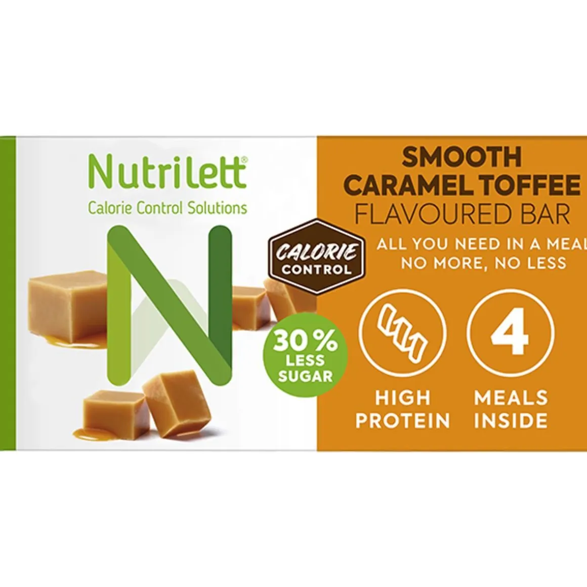 NUTRILETT ATERIANK. SMOOTH CARAMEL 57G 4-PACK 228 G