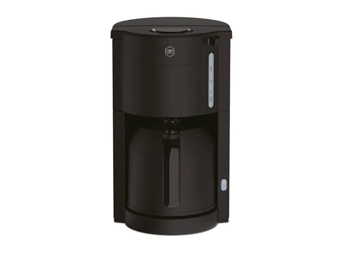 OBH NORDICA PRO AROMA TERMOSKAHVINKEITIN, MUSTA