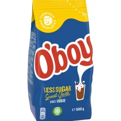 OBOY KAAKAO VÄHEMMÄN SOKERIA 500 G