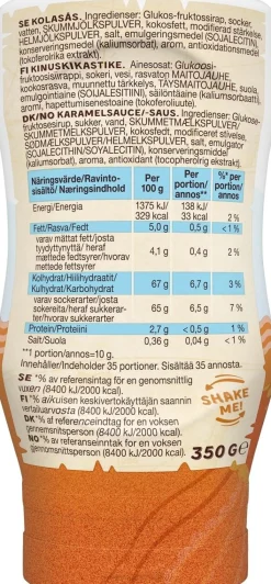 O'HOJ JÄLKIRUOKAKASTIKE KINUSKIKASTIKE 350 G