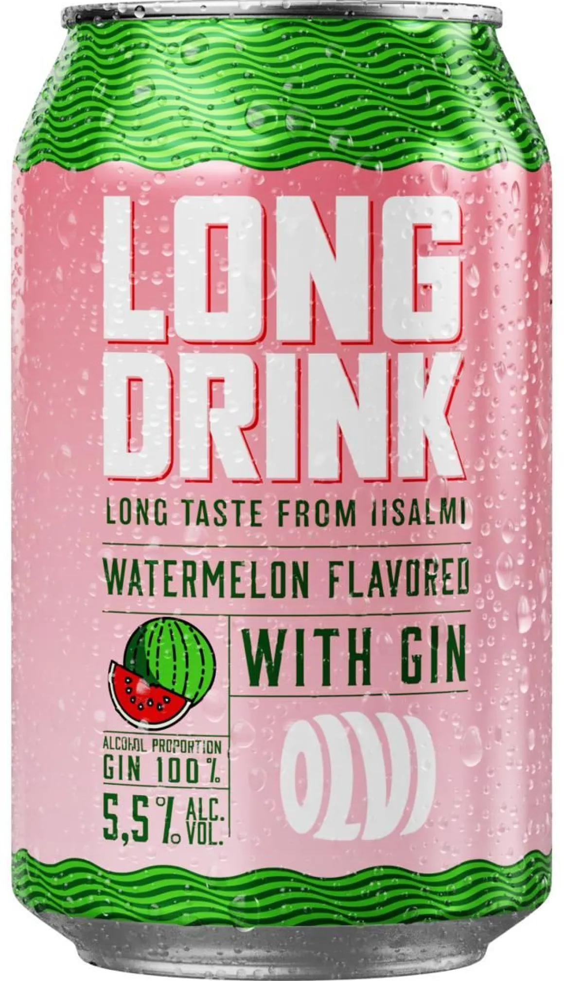 OLVI LONG DRINK 5,5% WATERMELON TLK 330 ML
