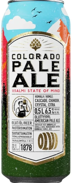 OLVI COLORADO PALE ALE 6,5% TLK 500 ML