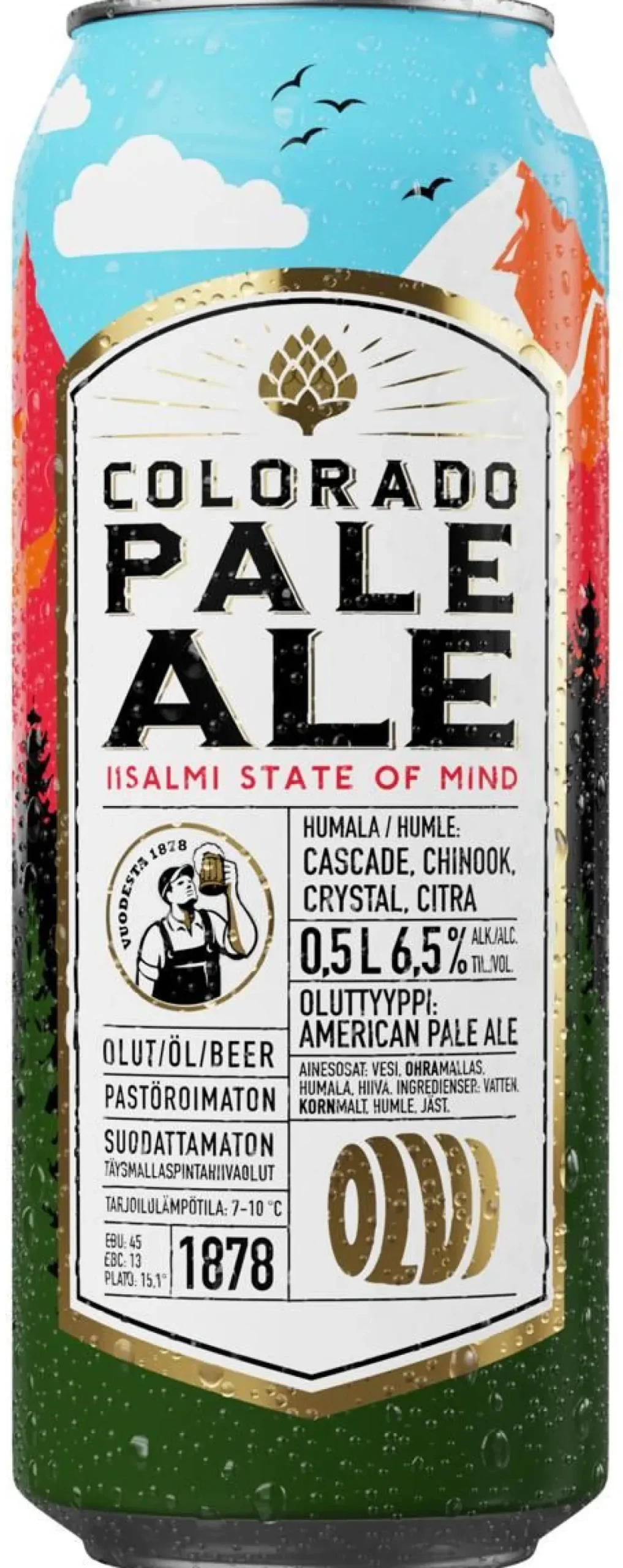 OLVI COLORADO PALE ALE 6,5% TLK 500 ML