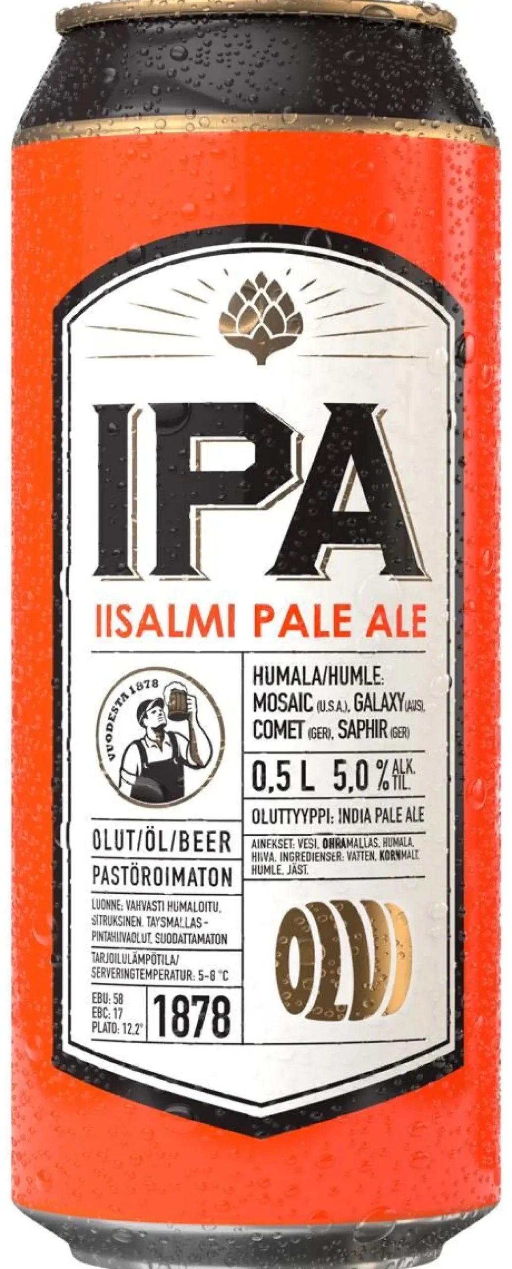 OLVI IPA 5,0% TLK 500 ML