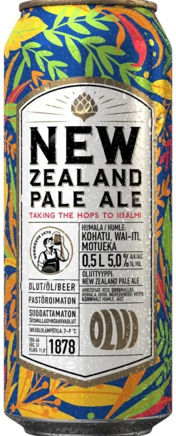 OLVI NEW ZEALAND PALE ALE 5% TLK 500 ML