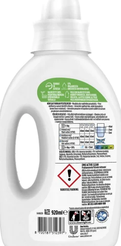OMO ACTIVE CLEAN PYYKINPESUNESTE 920ML 920 ML