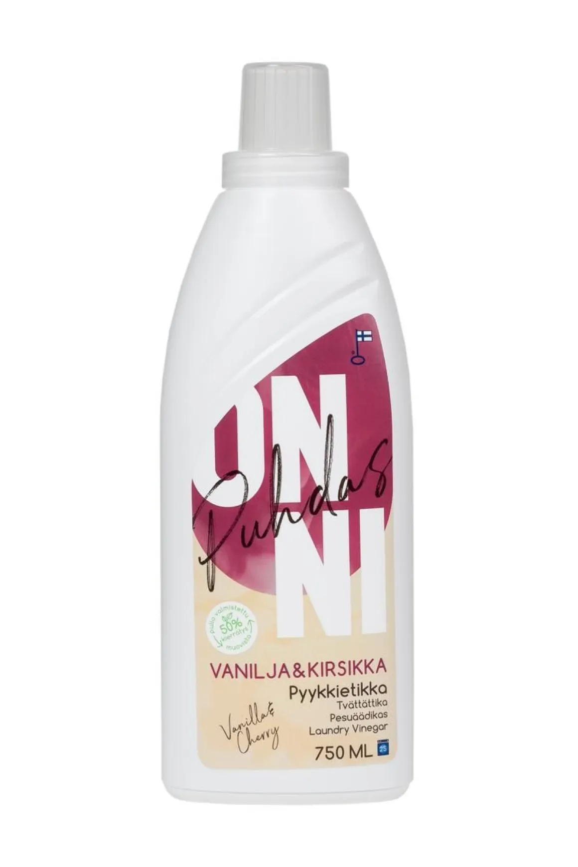 ONNI PYYKKIETIKKA VANILJA-KIRSIKKA 750 ML