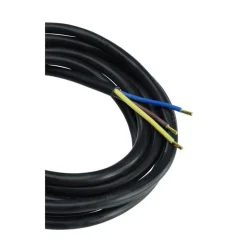 OPAL ASENNUSKAAPELI MSO 2X0,75MM2 MUSTA 10M