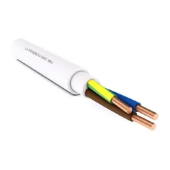 OPAL ASENNUSKAAPELI MSK 3X1,5MM2 VALKOINEN 10M