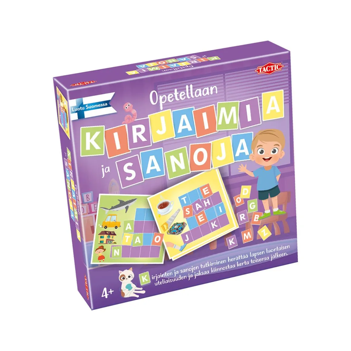 OPETELLAAN KIRJAIMIA JA SANOJA
