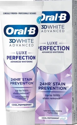 ORAL-B 3D WHITE LUXE PERFECTION HAMMASTAHNA 75 ML