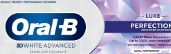 ORAL-B 3D WHITE LUXE PERFECTION HAMMASTAHNA 75 ML