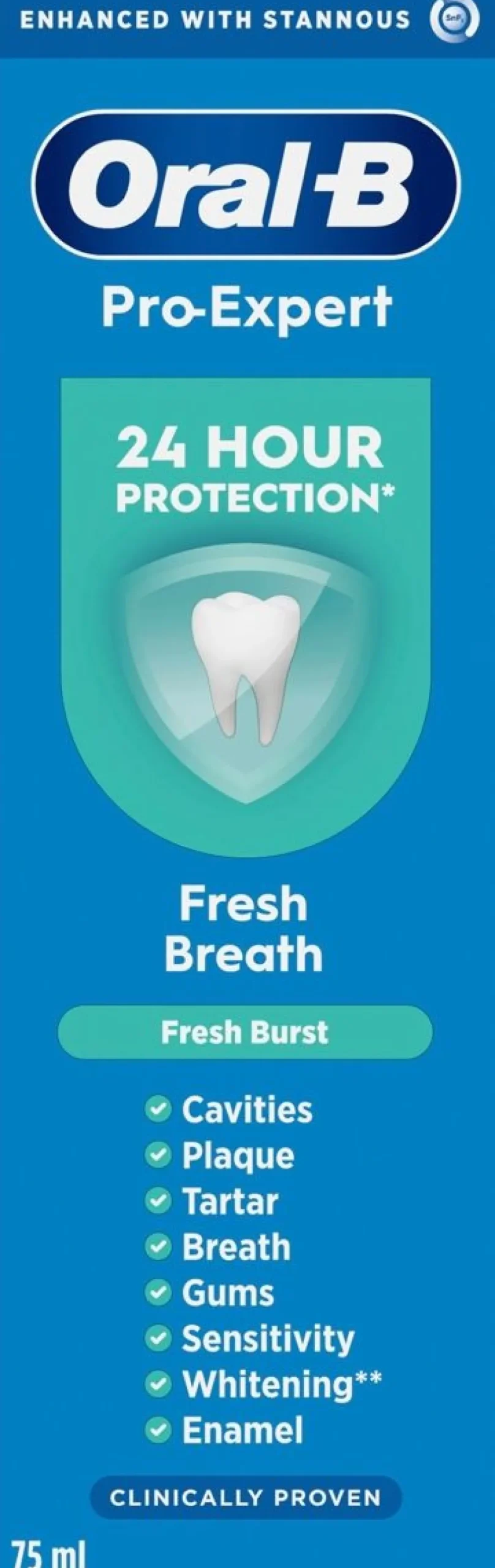 ORAL-B PRO-EXPERT FRESH BREATH HAMMASTAHNA 75 ML