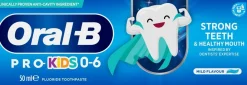 ORAL-B PRO-KIDS 0-6 HAMMASTAHNA 50 ML