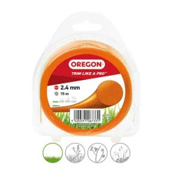 OREGON TRIMMERINSIIMA 2,4MM 15M ORANSSI
