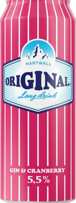 ORIGINAL LONG DRINK 5,5% CRANBERRY TLK 500 ML