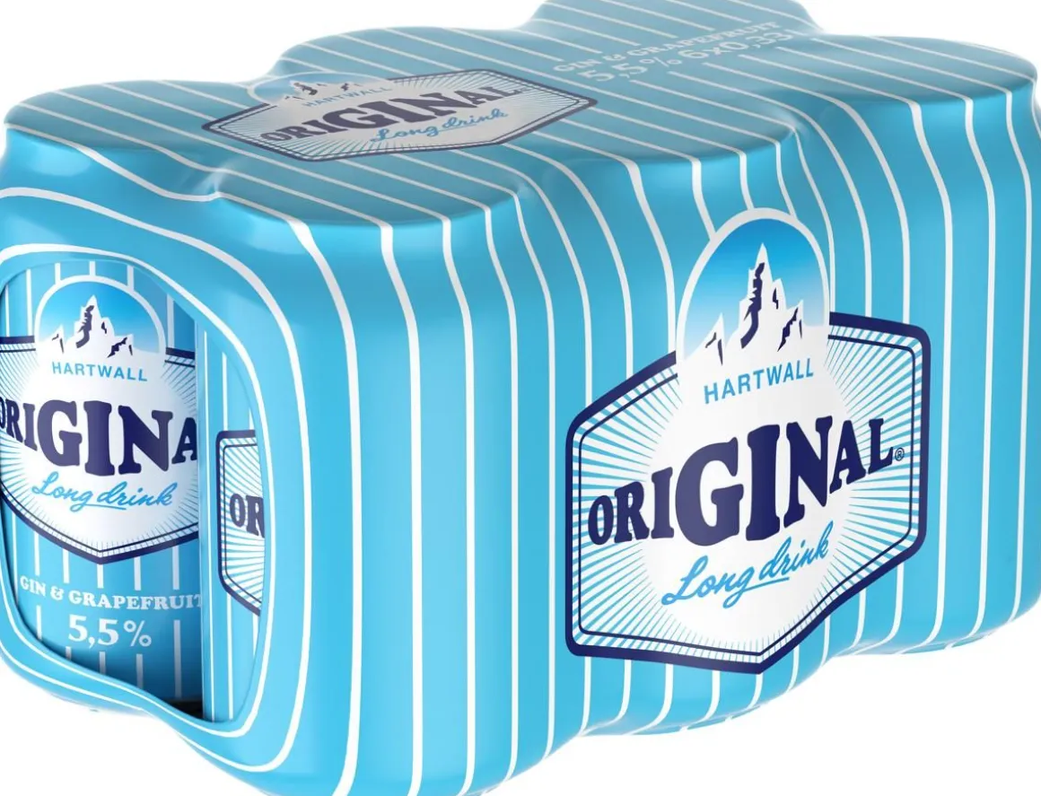 ORIGINAL LONG DRINK 5,5% GRAPEFRUIT 0,33 TLK 6-PACK 1,98 L