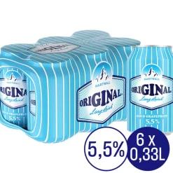 ORIGINAL LONG DRINK 5,5% GRAPEFRUIT 0,33 TLK 6-PACK 1,98 L