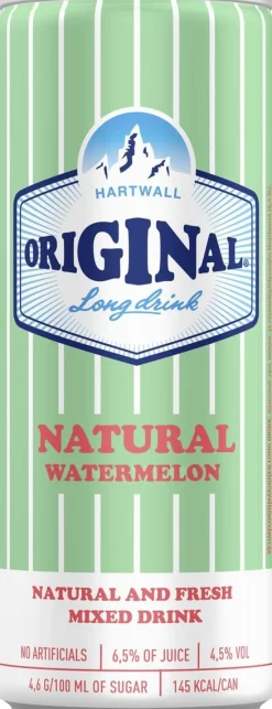 ORIGINAL LONG DRINK 4,5% NATURAL WATERMELON TLK 330 ML