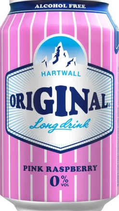 ORIGINAL LONG DRINK 0% PINK RASPBERRY TLK 330 ML