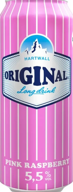 ORIGINAL LONG DRINK 5,5% PINK RASPBERRY TLK 500 ML