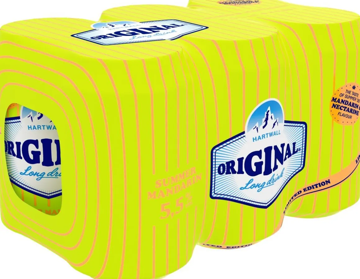 ORIGINAL LONG DRINK 5,5% SUMMER MANDARIN 0,33 TLK 6-PACK 1,98 L