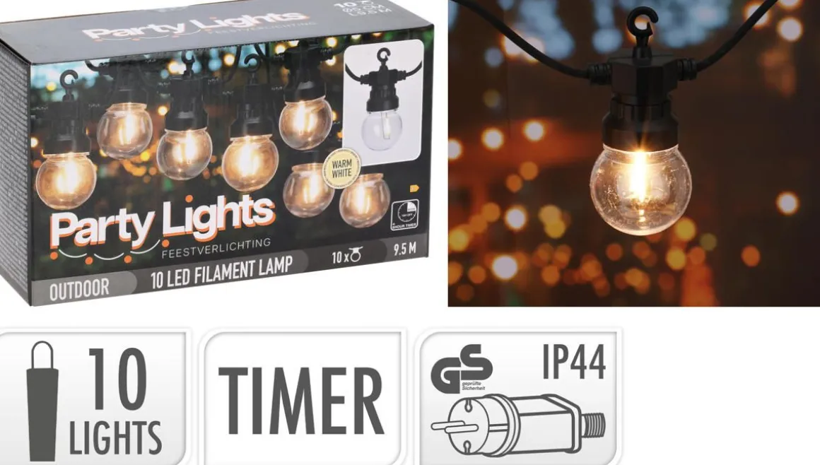 10-OSAINEN LED VALOSARJA