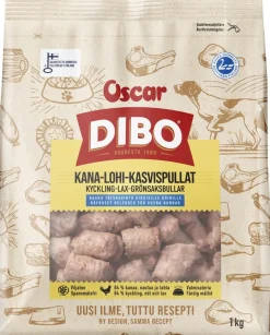 OSCAR DIBO KANA-LOHI-KASVISPULLAT 1KG PAKASTE