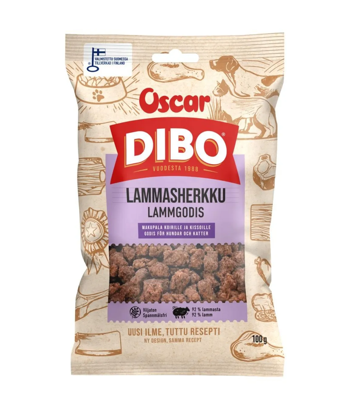 OSCAR DIBO LAMMASHERKKU 100 G