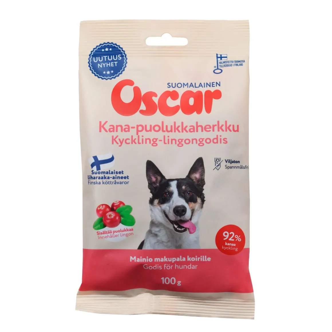 OSCAR KANA-PUOLUKKAHERKKU 100 G