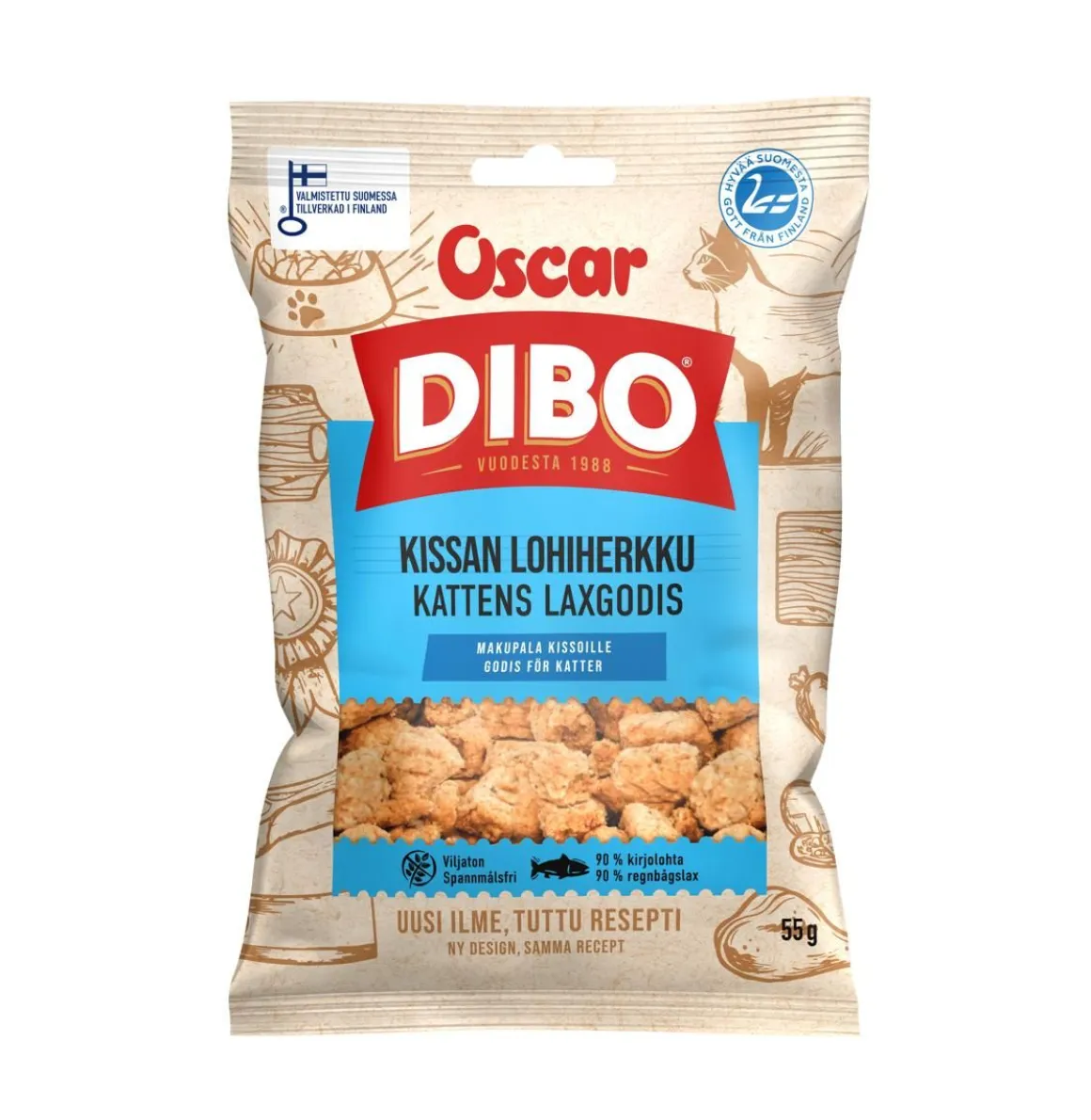 OSCAR DIBO KISSAN LOHIHERKKU 55 G