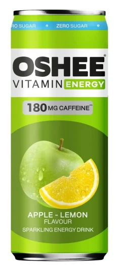 OSHEE ENERGY DRINK APPLE-LEMON TLK 330 ML