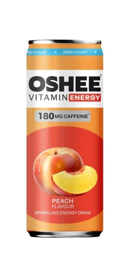 OSHEE ENERGY DRINK PEACH TLK  330 ML