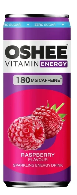 OSHEE SPARKLING RASPBERRY ZERO TLK 330 ML