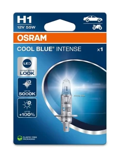OSRAM COOL BLUE NEXTGEN SINGLE POLTTIMO 1 KPL 12V H1