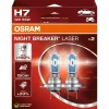 OSRAM NIGHT BREAKER LASER POLTTIMO 2 KPL H7
