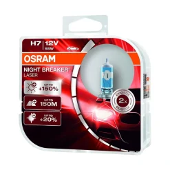 OSRAM NIGHT BREAKER LASER POLTTIMO 2 KPL H7 12V 55W HCB
