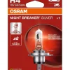 OSRAM NIGHT BREAKER SILVER POLTTIMO 1 KPL 12V H4
