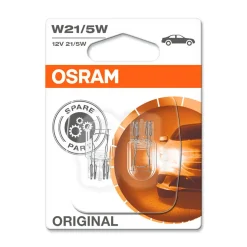 OSRAM ORIGINAL POLTTIMO 2 KPL W21W 12V 21W