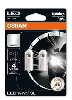 OSRAM LEDRIVING SL POLTTIMO 2 KPL 12V W5W COOL POLTTIMO