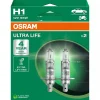 OSRAM ULTRA LIFE POLTTIMO 2 KPL 12V H1