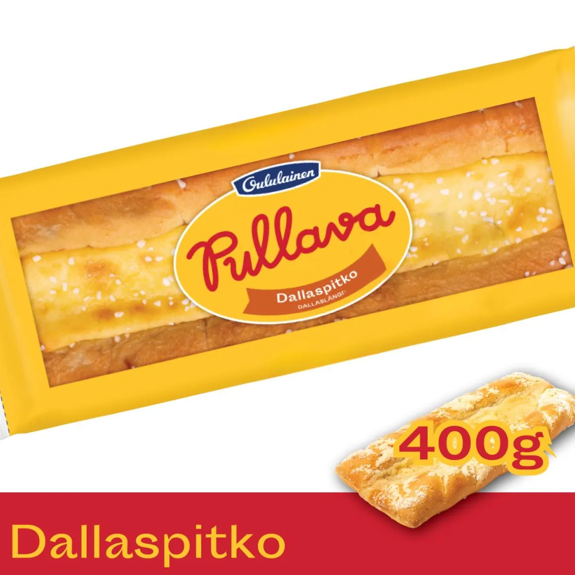 OULULAINEN PULLAVA DALLASPITKO 400 G