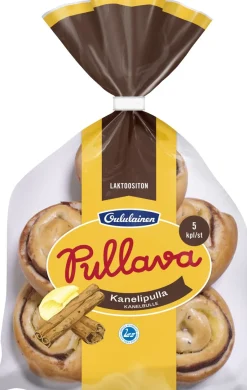 OULULAINEN PULLAVA KANELIPULLA 5KPL 275 G