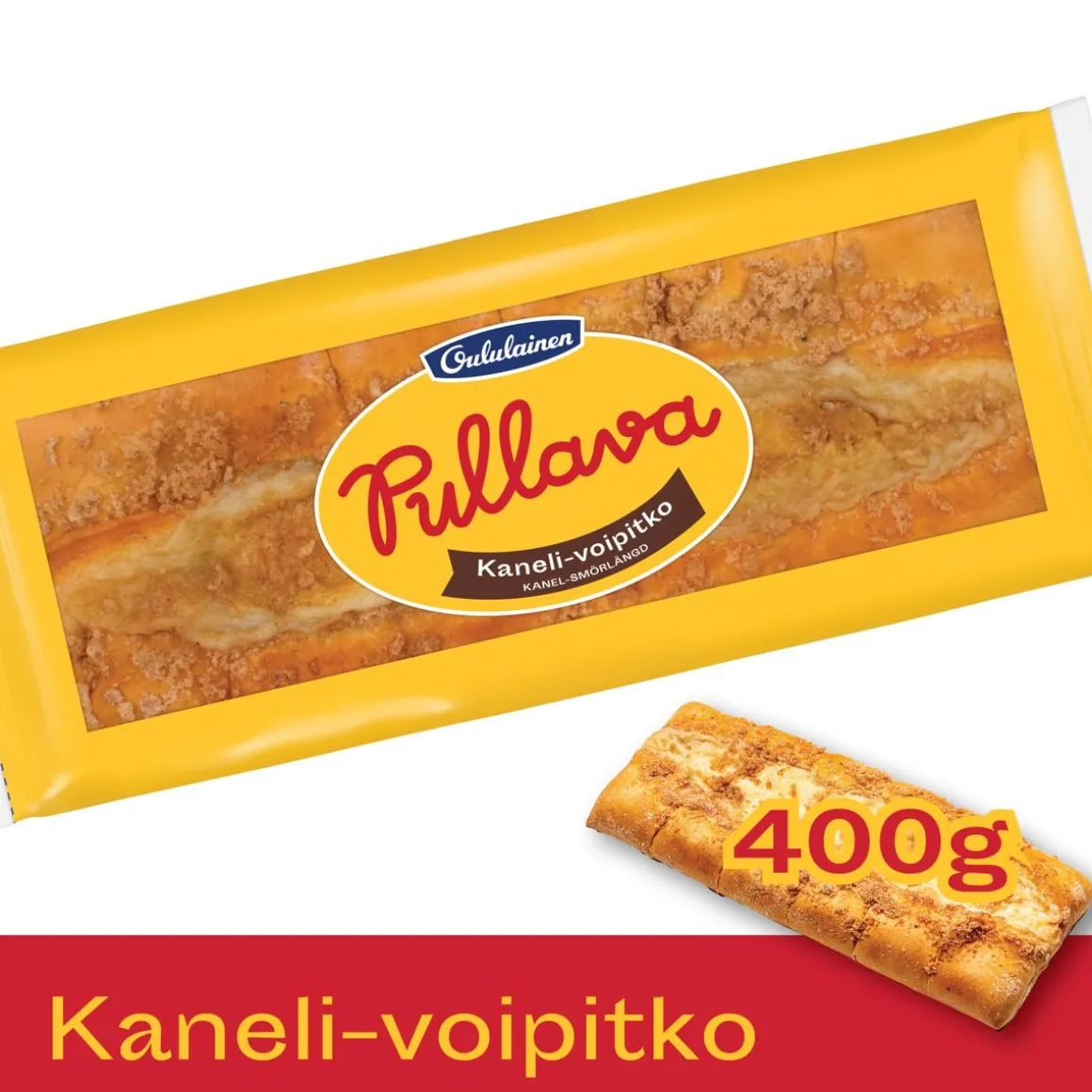 OULULAINEN PULLAVA KANELI-VOIPITKO 400 G