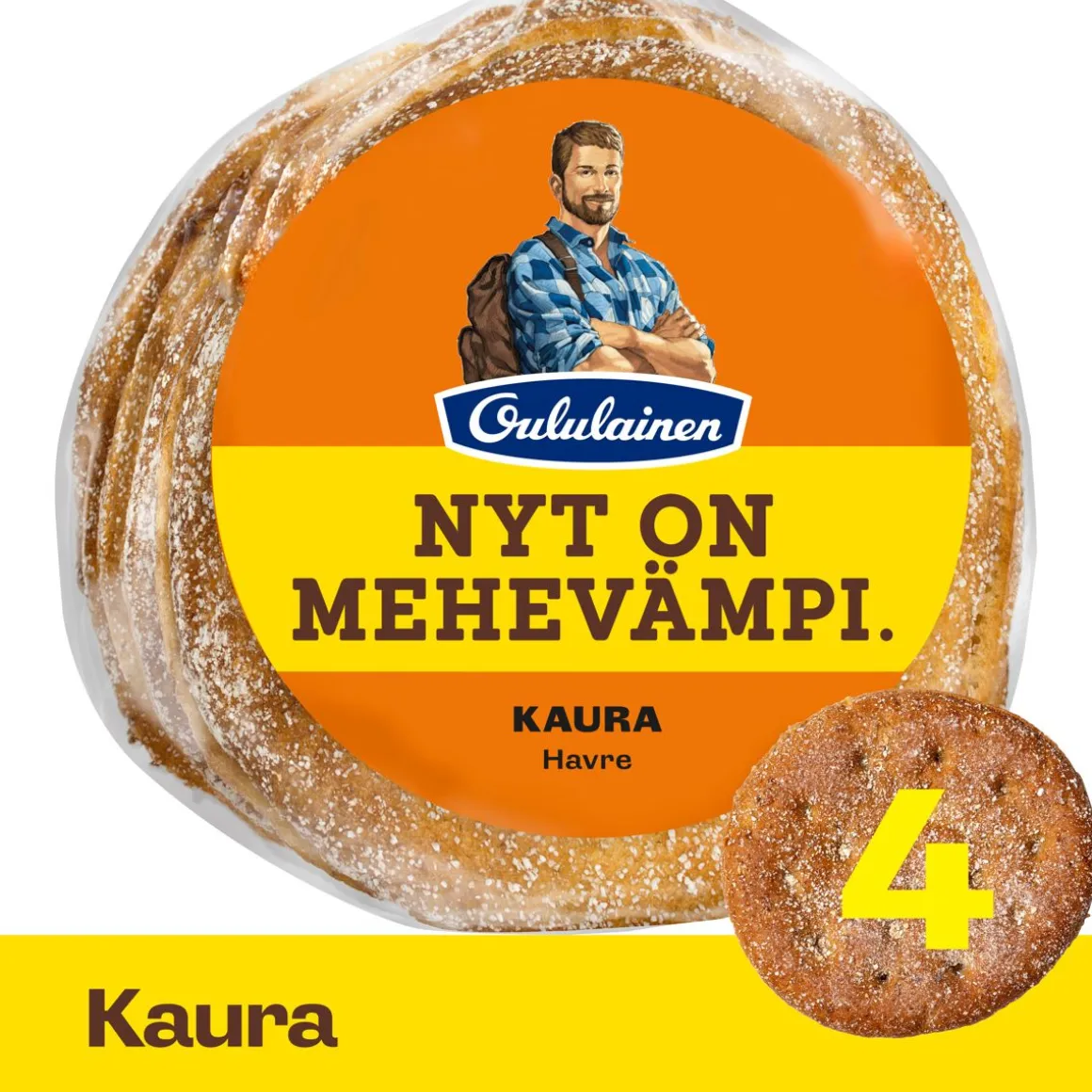 OULULAINEN REISSUMIES KAURA 4KPL 275 G